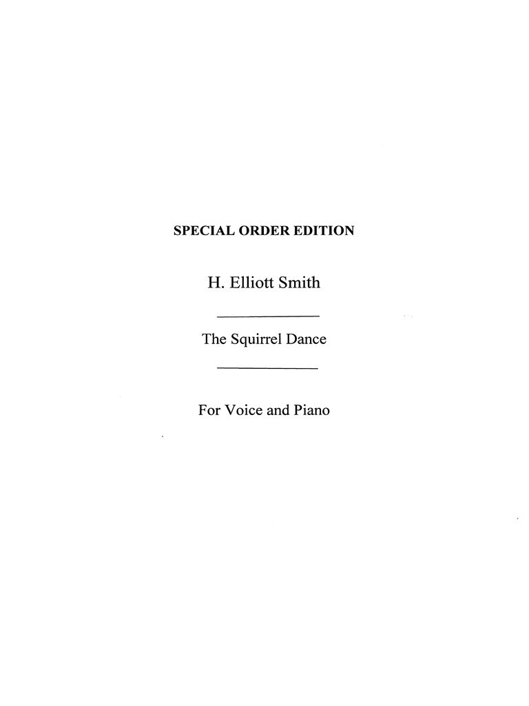 He The Squirrel Dance Intermezzo Novelette